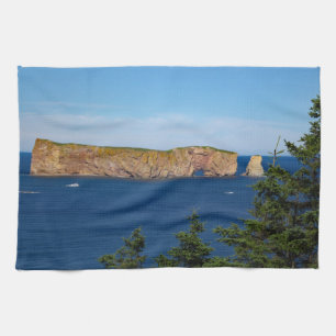 Linge De Cuisine Rocher Percé dans le golfe du Saint-Laurent