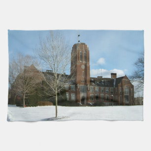 Linge De Cuisine Rockwell en hiver au Grove City College