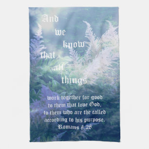 Linge De Cuisine Romains de Mist Bleu Astilbe 8:28
