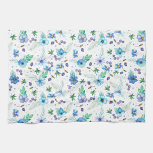 Linge De Cuisine Rose bleu