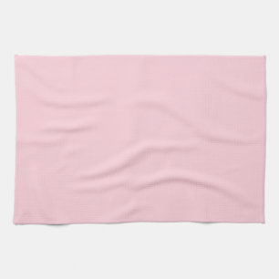 Linge De Cuisine Rose clair solide