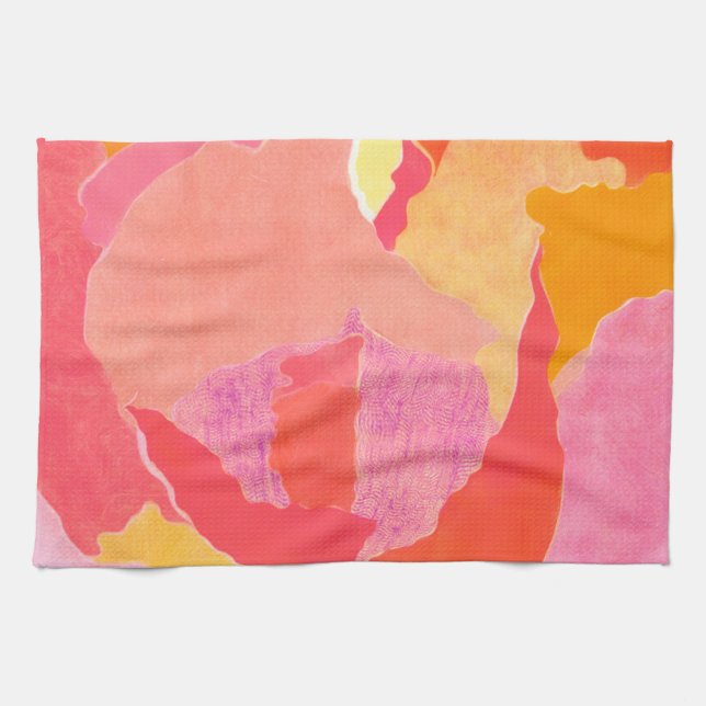 Linge De Cuisine Rose de chou IV (Horizontal)