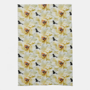 Linge De Cuisine Rose et abeille