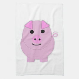 Linge De Cuisine Rose rond