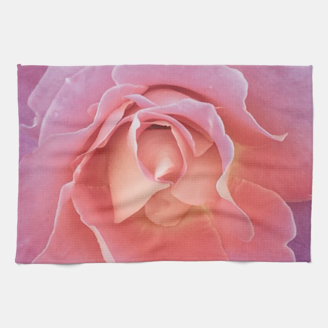 Linge De Cuisine Rose rose luscuse (Horizontal)