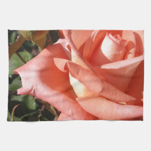 Linge De Cuisine Rose rose pêche