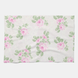 Linge De Cuisine Roses roses chics floraux vintages