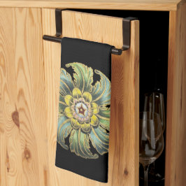 Linge De Cuisine Rosette architecturale antique n° 1