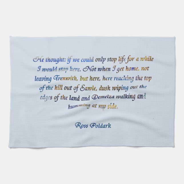 Linge De Cuisine Ross Poldark (Horizontal)