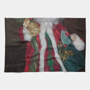 Linge De Cuisine Royal Plaid Hohoho Père Noël Joyeux Noël