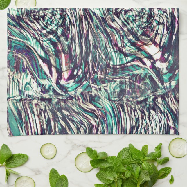 Linge De Cuisine Rubans ou boucles tordus en passant par (Plié)