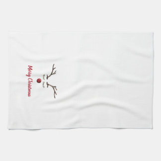 Linge De Cuisine Rudolph Red Nose Reindeer 