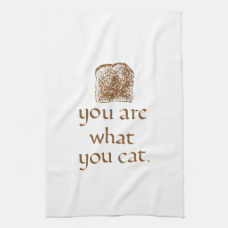 Linge De Cuisine Rustic Kitchen Towel with Bread & Hand Lettering