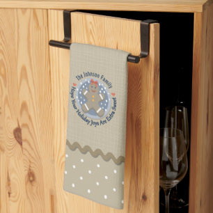 Linge De Cuisine Rustique Burlap Style Gingerpain Homme Monogramme