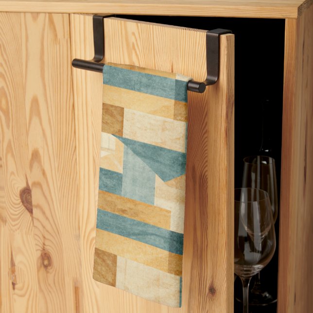 Linge De Cuisine Rustique/Cabine/Lodge/Montagne (Pliage en tiers)