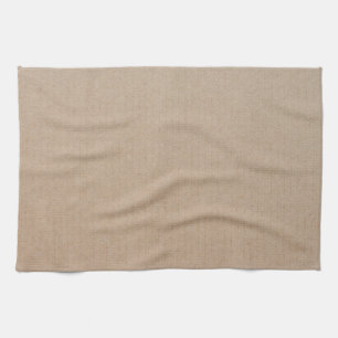 Linge De Cuisine Rustique Kraft papier blanc Modèle personnalisé