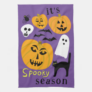 Linge De Cuisine Saison éffrayante Citrouilles Ghost Bat HAPPY HALL