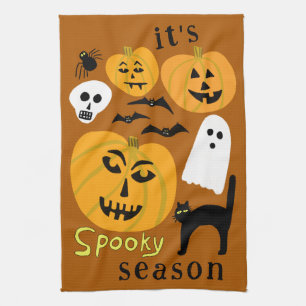 Linge De Cuisine Saison éffrayante Citrouilles Ghost Bat HAPPY HALL