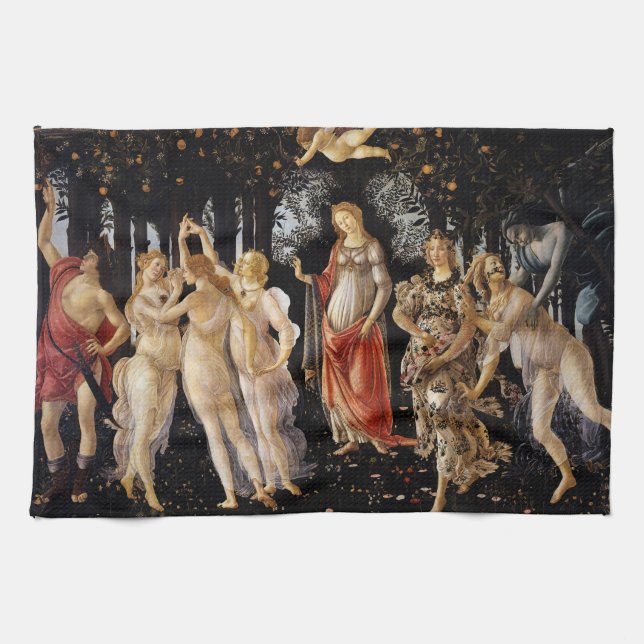 Linge De Cuisine Sandro Botticelli - La Primavera (Horizontal)