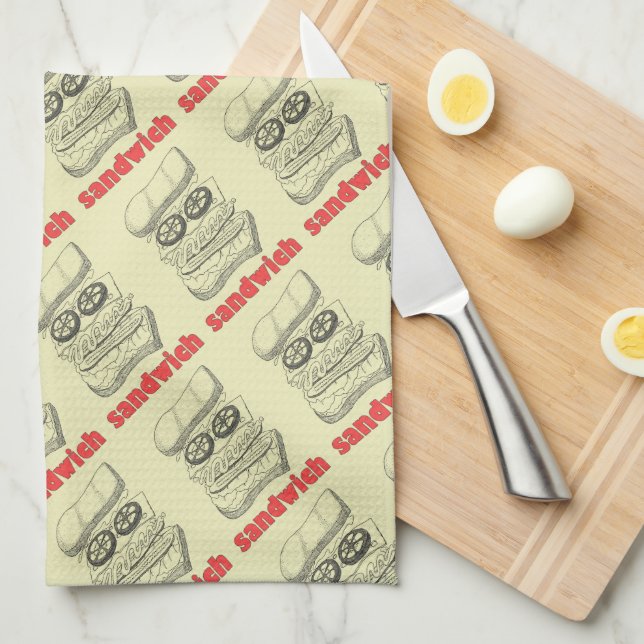 Linge De Cuisine Sandwich (Quart Plié)