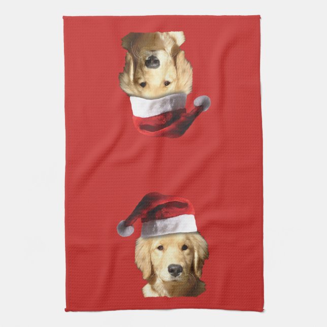 Linge De Cuisine Santa Claus (Vertical)