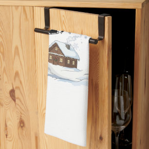 Linge De Cuisine "Santaclaus au Traîneau Magique" Fantaisiste de "L