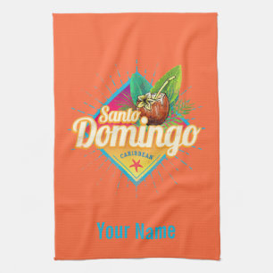 Linge De Cuisine Santo Domingo Caraïbes République Dominicaine Retr