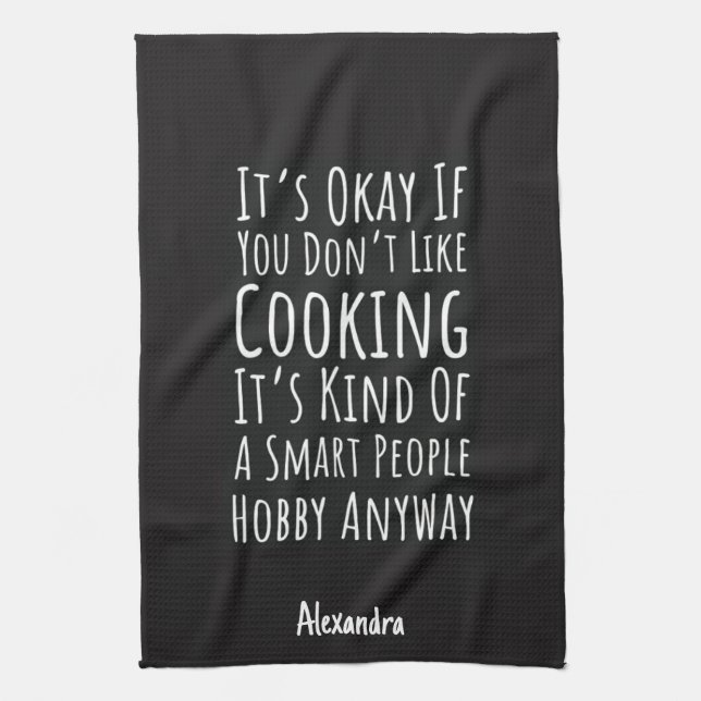 Linge De Cuisine Sarcastic Funny Cooking Gifts Humor Chef Cook Joke (Vertical)