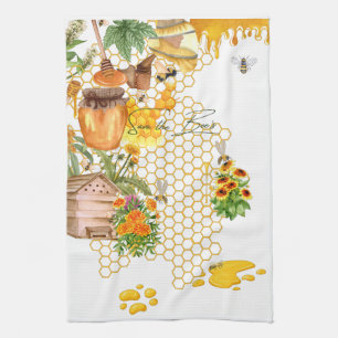 Linge De Cuisine Sauvez les abeilles
