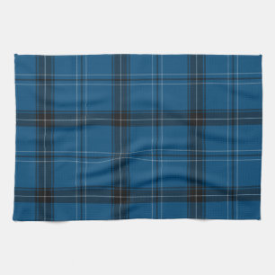 Linge De Cuisine Scottish Ramsay Blue Tartan