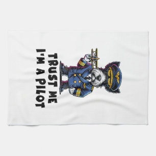 Linge De Cuisine Scottish Terrier Croyez Moi Je Suis Un Pilote