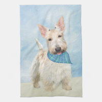 Scottish Terrier Wheaten Dog Painting Art original