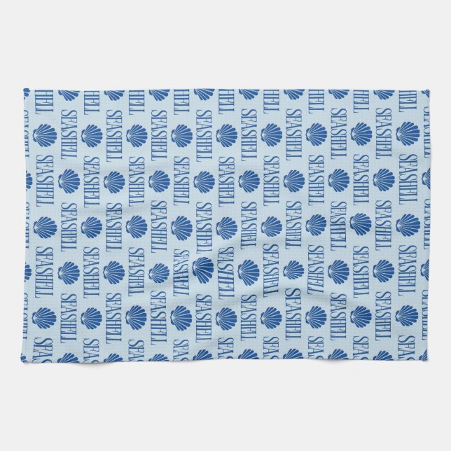 Linge De Cuisine Seashell (Horizontal)