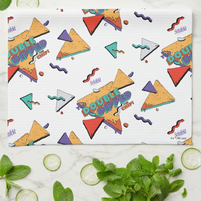 Linge De Cuisine Seinfeld | Vous avez deux fois trempé la puce (Plié)