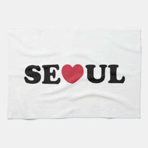 Linge De Cuisine Séoul Love Heart