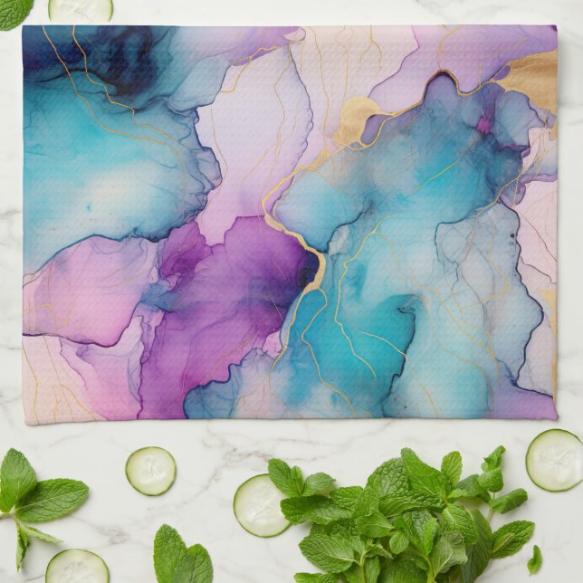 Linge De Cuisine Serendipity Crystal Blue (Plié)