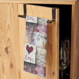Linge De Cuisine Série Saint-Valentin Bourgogne Design 2