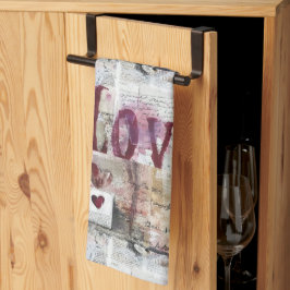 Linge De Cuisine Série Saint-Valentin Bourgogne Design 5