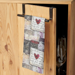 Linge De Cuisine Série Saint-Valentin Bourgogne Design 6