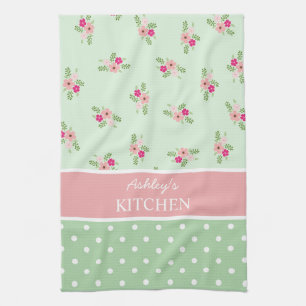 Linge De Cuisine Shabby Chic Country Floral