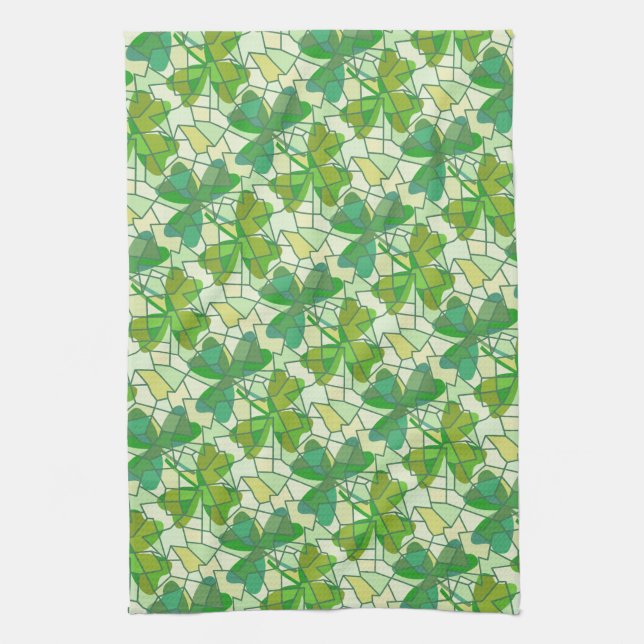 Linge De Cuisine Shamrock (Vertical)