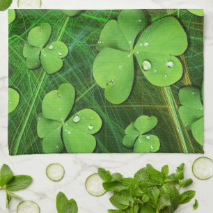 Linge De Cuisine Shamrock vert St Patrick iPhone 5 Coque-Mate