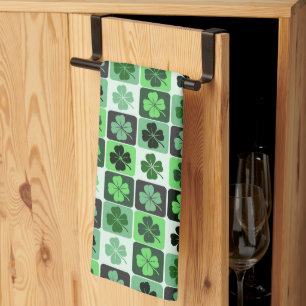 Linge De Cuisine Shamrocks de Patchwork