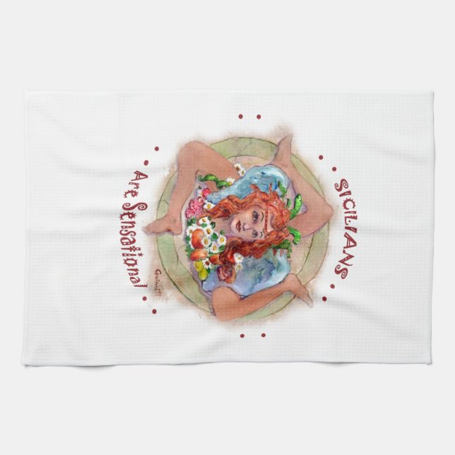 Linge De Cuisine Sicilians sont sensationnel (Horizontal)