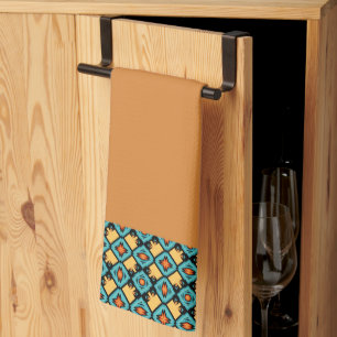 Linge De Cuisine Sienna Reddish Orange