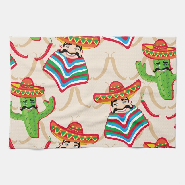 Linge De Cuisine sieste mexicaine (Horizontal)
