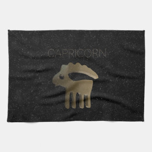 Linge De Cuisine Signe d'or de Capricorne