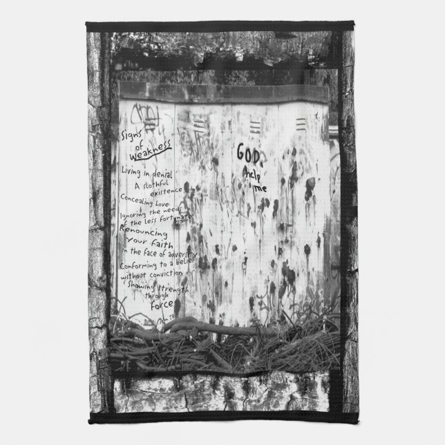 Linge De Cuisine Signes de faiblesse (Vertical)