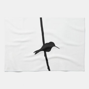 Linge De Cuisine Silhouette de colibri