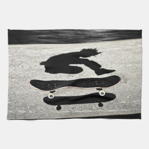 Linge De Cuisine skateboard en sandwich